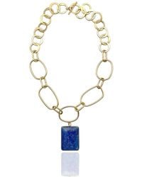 Rare Matters Jewelry - Lapis Pendant Necklace - Lyst