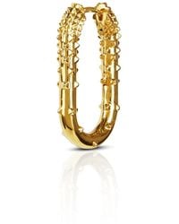 Kasun - Rectangle Hoop Earring - Lyst