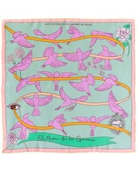 Lost Pattern - Frida X Lost Pattern House Of Frida Silk Bandana Scarf - Lyst