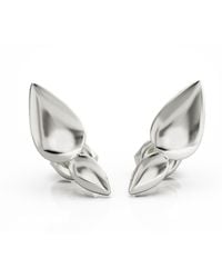 Linda Fiore - Lotus Stud Earrings - Lyst