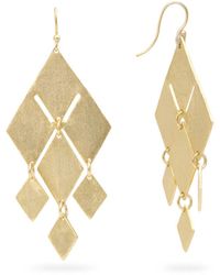 Saachi - Multi Diamond Dangle Earrings - Lyst