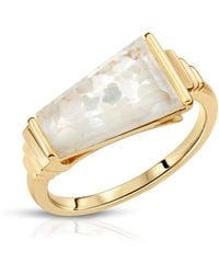 Glamrocks Jewelry - Delano Ring- Mother Of Pearl - Lyst