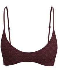 Blackbough Swim - Mila Deep Scoop Neck Top Henna - Lyst