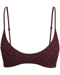 Blackbough Swim - Mila Deep Scoop Neck Top Henna - Lyst