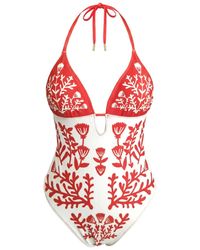Jessie Zhao New York - Coral Garden Reversible One Piece Swimsuit - Lyst