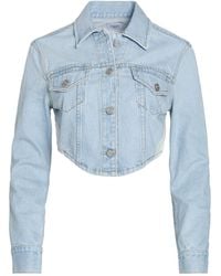 NOEND - Khloe Cropped Denim Jacket - Lyst