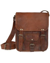 VIDA VIDA - Vida Vintage Leather Day Satchel - Lyst