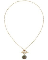 Heather Hawkins Jewelry - Stop And Stare Toggle Front Clasp Necklace - Lyst