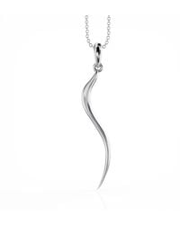 Linda Fiore - Swirl Necklace - Lyst