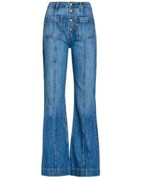 NOEND - High Rise Patch Pocket Jeans In Laguna Beach - Lyst