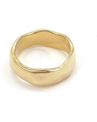 Biko Jewellery - Wavi Ring Thick - Lyst
