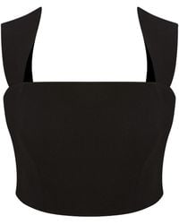 Maan Istanbul - Strap Zippered Bustier - Lyst