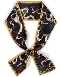 Lost Pattern - Dream Silk Twilly Neck Bow - Lyst