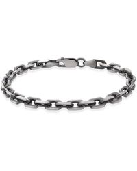 Altar™ Ornaments Co. - Sentinel Bracelet Sterling Gunmetal Chain Bracelet – Altar - Lyst
