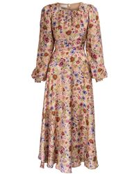 Sofia Tsereteli - Gardenia Silk Gown - Lyst