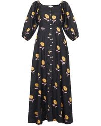 Em & Shi - Sunflower Buttoned Dress - Lyst