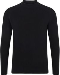 Paul James Knitwear - Lightweight Cotton Brett Ribbed Crew Neck Jumper - Lyst