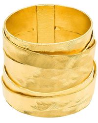 Marcia Moran - Astoria Hammered Band Ring - Lyst