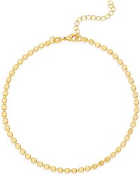 SHYMI - Thin Dot Anklet - Lyst
