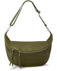 Betsy & Floss - Emilia Large Crossbody Waist Bag In Olive - Lyst