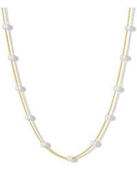 Formation Co. Jewellery - Gaia Pearl Chain Necklace - Lyst