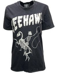 Any Old Iron - Acid Wash Yeehaw T-Shirt - Lyst