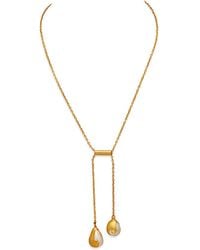 Dhwani Bansal - Boond Pendant With Baroque Pearls - Lyst