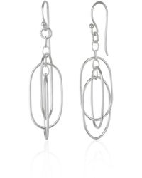 Spero London - Nested Loop 3D Drop Earrings - Lyst