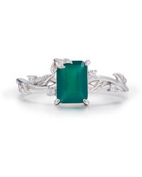 Azura Jewelry New York - Ring Of Earth Onyx Vermeil - Lyst