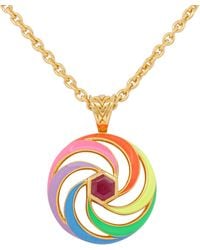 Après Youth - Catherine Spinning Enamel Necklace - Lyst