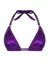 Enez Swim - Eden Triangle Bikini Top - Lyst