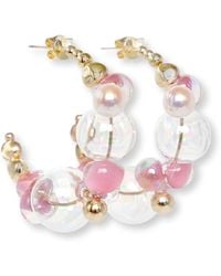 Malolo Jewelry - Sea Foam Earrings Original Peony - Lyst