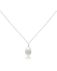 Kiri & Belle - Florence Baroque Pearl Pendant Sterling Necklace - Lyst