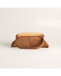Tarea Studio - Neutrals Camel Bella Suede Leather Bag - Lyst