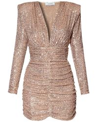 AGGI by HALEWSKI - Jessica Sparkle Mini Sequin Dress - Lyst