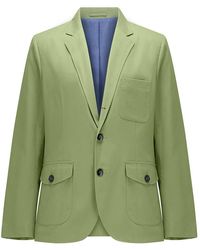 Guards London - Branford Lightweight Tailored Cotton Blazer - Lyst