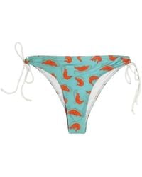 Brasini Swimwear - Natalie Tie Side Bikini Bottom - Lyst