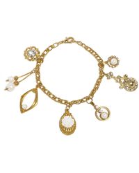 Caramel Vintage Jewellery - Vintage Plated Lilibeth Bracelet - Lyst