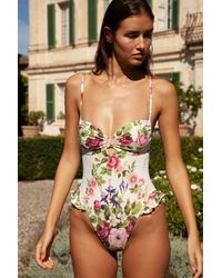 Montce - Bouquet Devin Ruffle One-Piece - Lyst