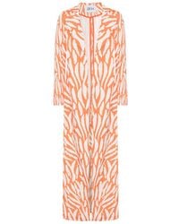 Roqaia Fashion House - Tangerine Dream Kaftan - Lyst