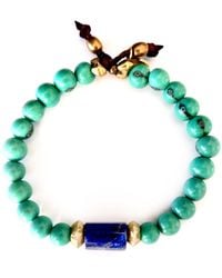 Persia Dona Jewelry - Brazilian Acai X Lapis Lazuli Bracelet - Lyst