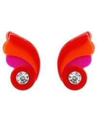 Gissa Bicalho - Acrylic Handmade Earring Xs Butterfly - Lyst
