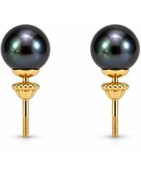 Pearl Code - Pearl Stud Earrings - Lyst