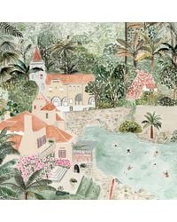 BANNIERE - Cascais, Portugal Silk Scarf - Lyst