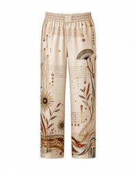Hustle - Miami Baby Satin-Pants - Lyst