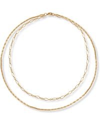 A Weathered Penny - Delicate Layered Chain - Lyst