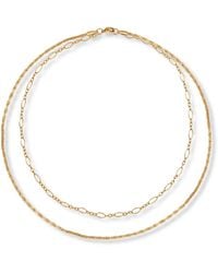 A Weathered Penny - Delicate Layered Chain - Lyst