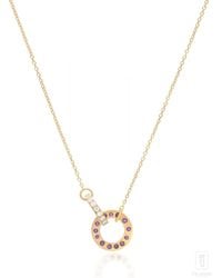 The Jewelz - Eraya Better Together Amethyst Pendant For Her - Lyst