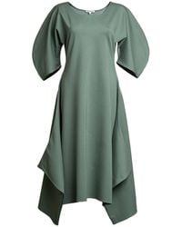 Bianca Popp - Neutrals Puff Dress With Flaps - Lyst