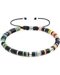 Anchor and Crew - Kivu & Vinyl Disc Macrame Bracelet - Lyst
